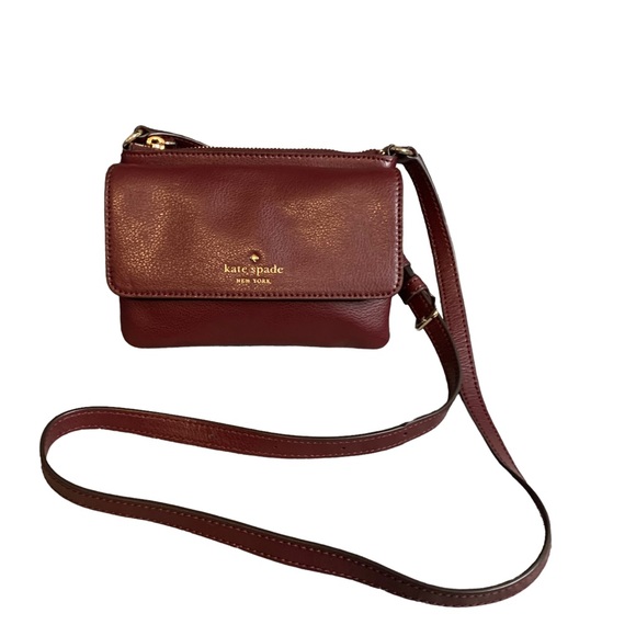 kate spade Handbags - Kate Spade Cherrywood Leather Greene Street Karlee Crossbody Purse